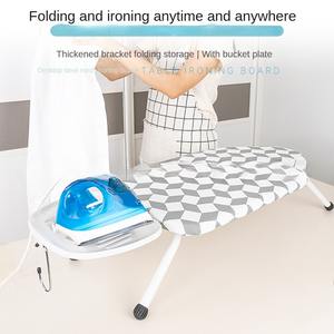 Planche à repasser pliable pratique à usage domestique Mini planche en tissu métallique réglable pour armoire pour le commerce extérieur transfrontalier - Product Image 2