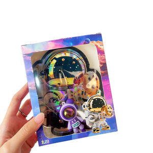 Sacchetti Mylar Creative Spaceman 3.5 con Scatola e Giocattolo 3D, Antiodore con Finestra per Confezionamento di Prodotti Commestibili - Product Image 4