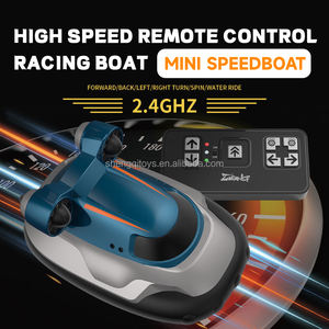 Barco Miniatura a Control Remoto LK Toys 2.4G, Lancha Rápida de Alta Velocidad para Niños, Regalo - Product Image 2