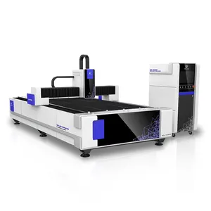 1000W 1500W 2000W 3000W 3*1.5 m Fiber Laser Cutting Machine For 5mm 6mm Metal Sheet