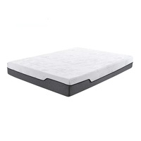 Meubles de Maison Lit double mi-dur de 10 pouces Matelas en mousse à mémoire de forme dans une boîte