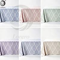 Nappe Florale Imprimée en Gros, Tailles Personnalisées, Lavable et Réutilisable, pour Mariage, Banquet, Fête, Hôtel, Décoration d'Événements