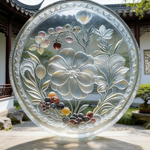 Verre décoratif à motifs personnalisés pour portes et fenêtres, décoration moderne pour la maison, verre artistique peint - Product Image 5