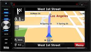 BOSS аудиосистемы BN965BLC Элитный автомобильный GPS-навигатор для <span class=keywords><strong>DVD</strong></span>-плеера двойной <span class=keywords><strong>Din</strong></span> 6,5 дюймов ЖК-монитор с сенсорным экраном Bluetooth аудио - Product Image 5