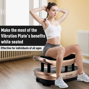 <span class=keywords><strong>Plateforme</strong></span> de fitness multifonctionnelle <span class=keywords><strong>avec</strong></span> plaque <span class=keywords><strong>vibrante</strong></span> pour l'entraînement du corps entier - Product Image 4