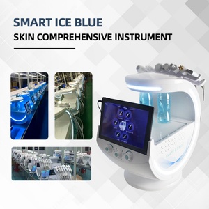 Best Selling Products Intelligent <b>Ice</b> Blue Skin Analysis Face <b>Cleaner</b> Products for Women - Product Image 4
