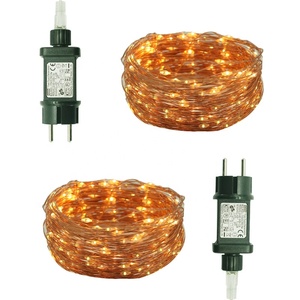 Wasserdicht 100 200 300 500 1000 LED Fee 10m 100m Kupferdraht <span class=keywords><strong>EU</strong></span> UK Stecker Lichterketten für Party Weihnachts hochzeit - Product Image 1
