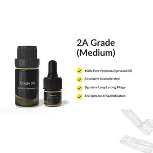 Huile d'Agarwood (Oudh) Premium Riche et Boisée, Vieillie, 100% Naturelle, pour Aromathérapie et Parfum de Luxe, Oudh Foncé, Format Échantillon - Product Image 4