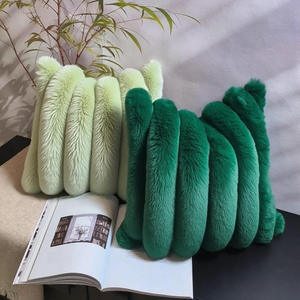 Luxury Plush <b>Lumbar</b> Pillow Ribbed Backrest Cushion Soft Decorative Throw Pillow for Sofa Bedroom <b>Office</b> <b>Chair</b> Decor - Product Image 4