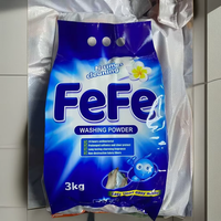 Lessive en poudre écologique jetable pour vêtements, usage domestique en vrac