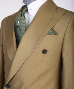 Nuovo Design Personalizzato Smoking da Uomo con Colletto Superiore a Doppio Petto, Abito da Cerimonia e Ballo, Vestibilità Slim, Alta Qualità - Product Image 6