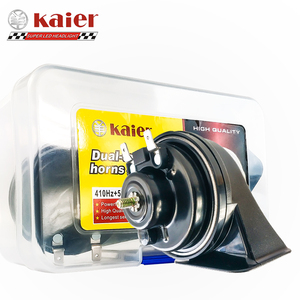 Kaier-bocina R15 para coche, claxon eléctrico resistente al agua, accesorio Universal de doble tono, 12v, 118dB - Product Image 6