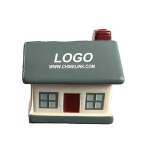 Regalo Promocional, Modelo de Casa de Espuma de Poliuretano, Ligero, Colores de Pintura Personalizados, Logotipo OEM, Regalos para Agentes Inmobiliarios - Product Image 1