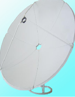 2.4M衛星アンテナ パラボラ型地上アンテナ 衛星から信号を受信または