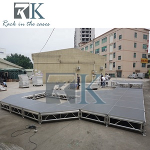 โรงงานผลิตเวทีอลูมิเนียมแบบพกพาคุณภาพสูง ราคาแข่งขัน สำหรับงานอีเว้นท์ทั้งในร่มและกลางแจ้ง - Product Image 6