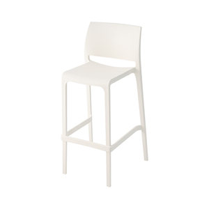 Silla de Bar Moderna con Asiento de Plástico, Taburete Alto Económico para el Hogar o la Cocina del Hotel, Muebles de Bar - Product Image 6