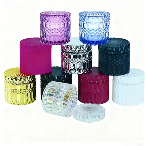 Boîte à bijoux en verre rétro moderne couvercle suspendu en métal <span class=keywords><strong>bougie</strong></span> lanterne intérieur extérieur décor <span class=keywords><strong>de</strong></span> noël <span class=keywords><strong>centre</strong></span> <span class=keywords><strong>de</strong></span> <span class=keywords><strong>table</strong></span> - Product Image 3