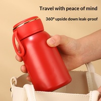 Bouteille d'eau isotherme compacte en acier inoxydable 316, best-seller, thermos portable minimaliste pour femme