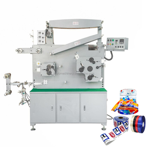 Impresora de etiquetas de tela flexográfica/Máquina de impresión de etiquetas de cuidado de lavado flexográfico Parte frontal 3 Parte trasera 1 - Product Image 1