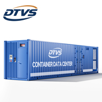 Conteneur de centre de données à déploiement rapide |   Conteneur IT portable étanche pour extérieur avec UPS intégré, CA de précision, IP55