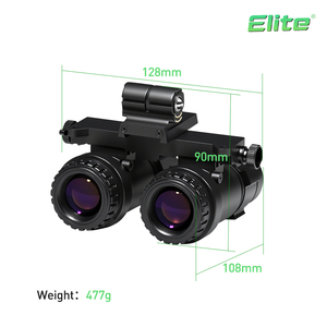 Lunettes de vision nocturne PVS9 pour les tâches aériennes Large plage de mise au point Efficace pour la reconnaissance des lignes au sol Éclairage infrarouge intégré - Product Image 3