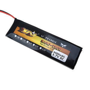 Batería de alta descarga XV Nano Tech Li Po Eagle 4400mAh 3.7V 8C para modelos RC - Product Image 4