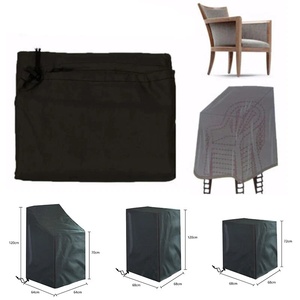 Wholesale Polyester Nonwoven Waterproof Rainproof Patio Furniture Stacking Chair <b>Recliner</b> Dust <b>Cover</b> Outdoor Furniture <b>Covers</b> - Product Image 5