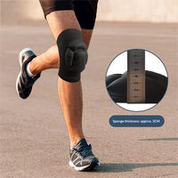 Ensemble de protections de genoux et de coudes en mousse durable, antichoc et rembourrée, personnalisées OEM, pour le patinage sur glace, les sports de neige et l'entraînement.