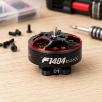 Moteur Brushless DC T-Hobby Populaire F1404 3800KV 4600KV 2900KV pour Accessoire de Drone FPV 2.5 et 4 Pouces