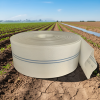 Tuyau d'irrigation plat en PE résistant à la corrosion - Tubes en plastique flexibles et conduits électriques pour jardin, air et eau