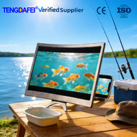 Amplificateur d'écran de téléphone HD incurvé mains libres de 12 pouces, grossissement 3-4X, protection oculaire, support pour jeux, plage, diffusion en direct, pêche