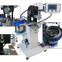 Machine à œillets ovales haute efficacité avec réducteur de bruit et plateau vibrant
