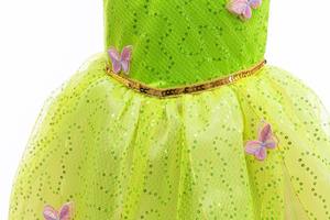 Costumi da Rana Fatata della Foresta Verde, Abito da <span class=keywords><strong>Principessa</strong></span> Tiana con Fiori 3D, Vestito Elegante, Abbigliamento Tinkle Bell, Travestimento per Carnevale e Natale - Product Image 5