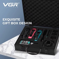 Tondeuse à cheveux électrique à lévitation magnétique VGR V-035T, nouvelle tondeuse de précision haut de gamme pour coiffures et détails, 10000 tr/min, tondeuse à pousser haut de gamme