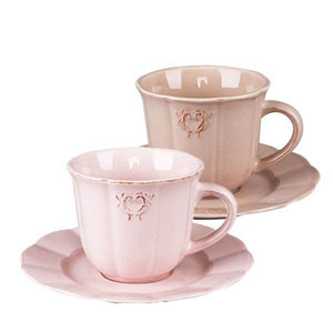 Tazze e piattini <span class=keywords><strong>da</strong></span> <span class=keywords><strong>caffè</strong></span> in porcellana Fine bone china tazza <span class=keywords><strong>da</strong></span> tè sfusa antica e piattino, set di piattini personalizzati per tazze <span class=keywords><strong>da</strong></span> tè per ristorante - Product Image 6