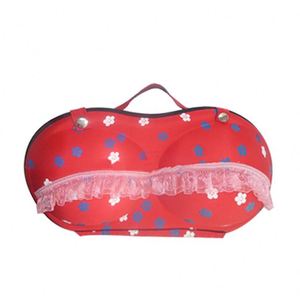Organisateur de soutien-gorge portable multifonctionnel pour la maison avec étui rigide de voyage à fermeture éclair pour le rangement des soutien-gorges et des bikinis, fonction anti-odeur - Product Image 4