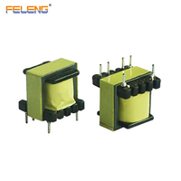 FELENG EE13 Noyau de ferrite vertical personnalisable pour transformateur de soudage à onduleur, bobine de noyau de bobine, montage sur circuit imprimé, haute fréquence