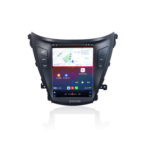 9,7 "1920*720 2.5D REPRODUCTOR DE DVD portátil para coche para Hyundai 2014-2016 Elantra (botón negro) Android 12 inalámbrico Carplay Toiuchscreen - Product Image 1