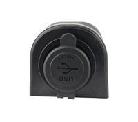 Chargeur USB universel pour voiture avec boîtier de protection 12V 24V vers 5V 3.1A Ports de charge pour voiture camion marine camping-car