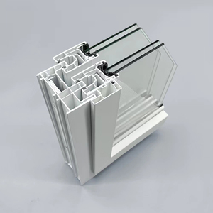 Ventanas corredizas verticales Upvc caseras de CHANGYI, ventanas colgantes dobles con doble acristalamiento templado, ventana colgada doble a la venta - Product Image 4