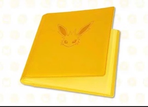Album de cartes Pokemoned Eevee Evolutions Pro Binder à 9 pochettes pour collection de jeux TCG standard, rangement - Product Image 2