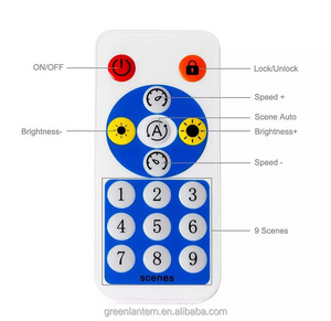 SP601E 2 Đầu Ra Tín Hiệu <span class=keywords><strong>Pixel</strong></span> LED Điều Khiển App Và RF Điều Khiển Từ Xa Được Xây Dựng Trong Kích Hoạt Cho Địa Chỉ Dải LED WS2812B SK6812 - Product Image 3