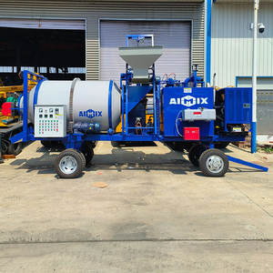 Aimix 8TPH - 12TPH Petite machine mobile de camion malaxeur d'asphalte pour la réparation des routes - Product Image 3