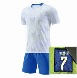 <span class=keywords><strong>Camiseta</strong></span> <span class=keywords><strong>de</strong></span> Fútbol para Aficionados <span class=keywords><strong>de</strong></span> <span class=keywords><strong>Brasil</strong></span>, Versión Tailandesa, Club 2026 para la Selección Nacional # <span class=keywords><strong>Camiseta</strong></span> Deportiva Ecológica y Transpirable para 10 Jugadores con Logotipo Frontal - Product Image 1
