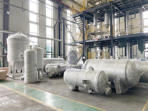 Purebath limbah ban dan plastik pyrololysis minyak daur ulang untuk Diesel distilasi tanaman dengan sistem kontrol PLC - Product Image 2