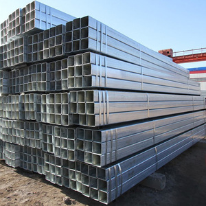 Fabrication de tubes carrés galvanisés à chaud de 1,5 mm et 2 mm, tubes en acier galvanisé, tubes en acier creux pour les Philippines - Product Image 2
