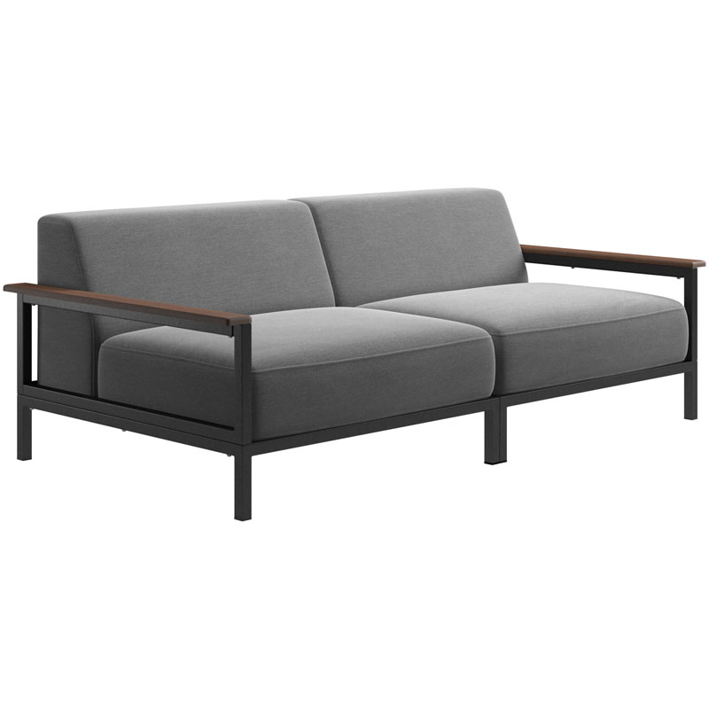 Outdoor patio sofa set furniture aluminum casting outdoor sofa best-selling garden sofa