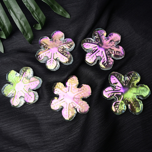 Wholesale Natural Crystal Hand Carved Mini <b>Angel</b> Aura Quartz Snowflake Melt Quartz Snowflake Collection for <b>gift</b> - Product Image 2