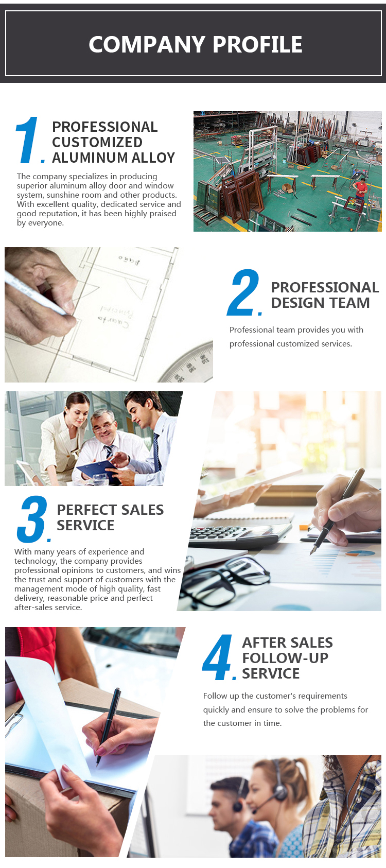 Custom Colors 55gr Heat Insulation Casement Windows Aluminum Frame Casement Window