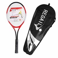 REGAIL Raquette de tennis en acier de 23 pouces pour enfants, emballage et couleurs personnalisables